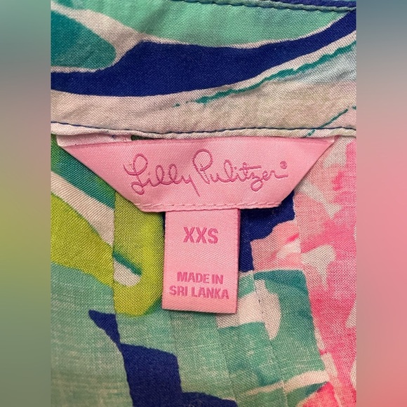Lilly Pulitzer Sarasota Tunic - Island Exotic - EUC - XXS - Picture 6 of 10